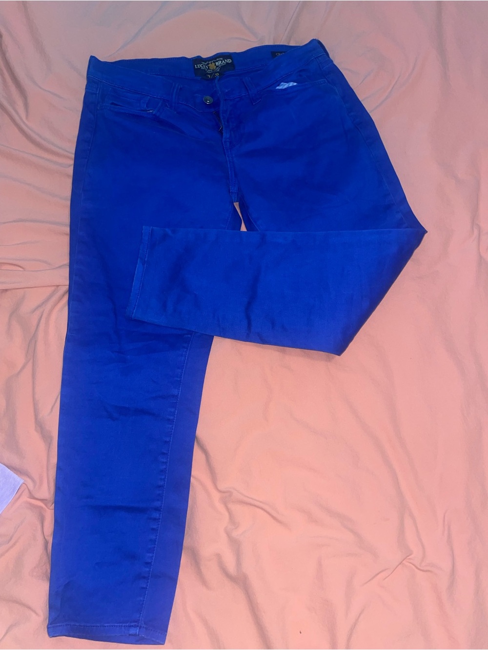 Lucky Brand Women's Cobalt Royal Skinny Jeans